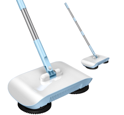 Hand Push Sweeper Household Broom Dustpan Mop Floor All-in-one Machine Gift Mop Sweeper.